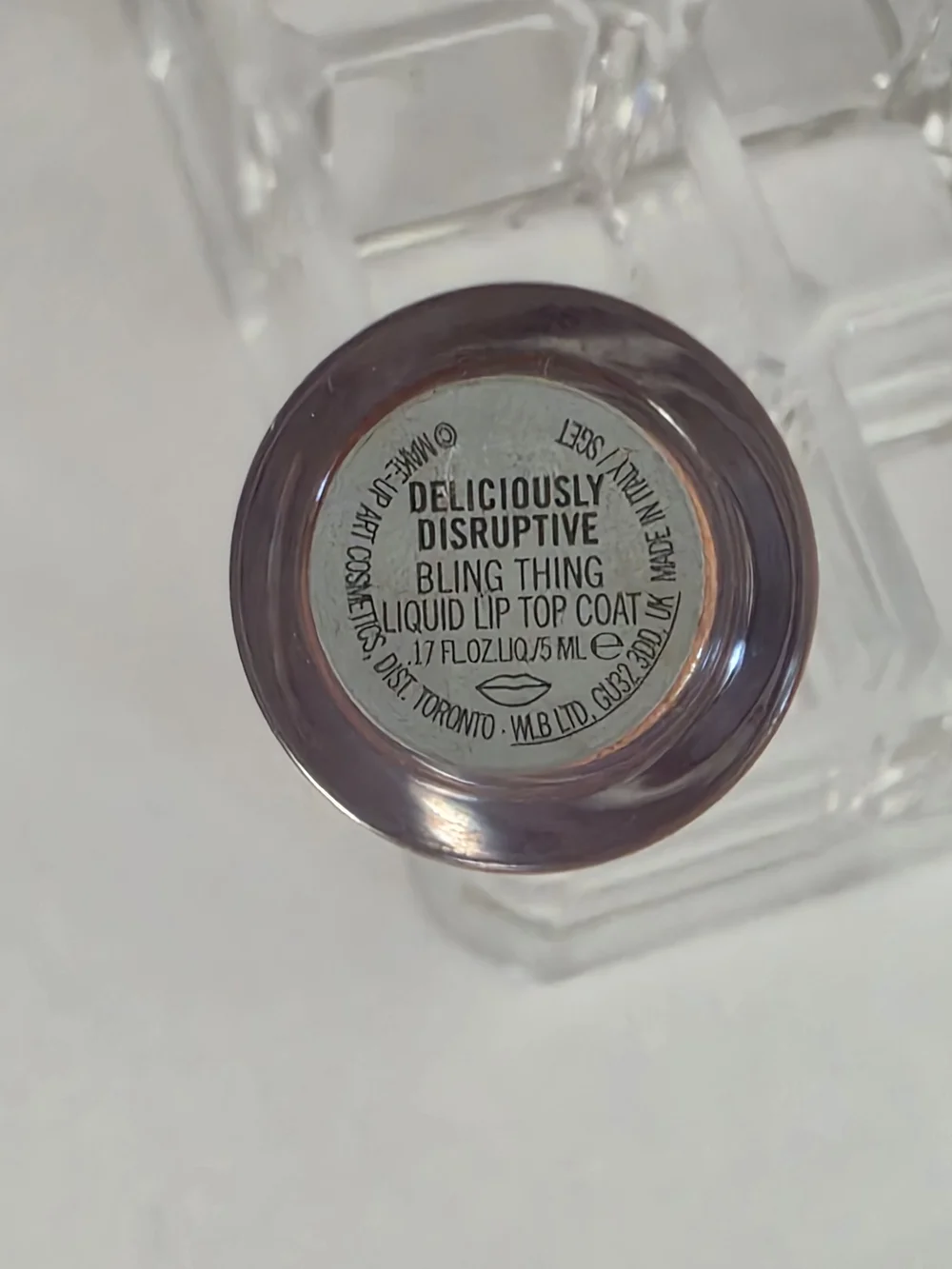 MAC Cosmetics Bling Thing Liquid Lip Top Coat - Rose Copper